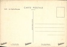 CPM Lille La Vieille Bourse