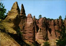 MODERN CARD Beautiful Images Of Provence Roussillon Its Cliffs of Gold And Blood