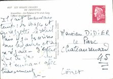 MODERN CARD Beautiful Images Of Provence Roussillon Its Cliffs of Gold And Blood