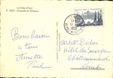 CPM Nice Cascade Du Chateau