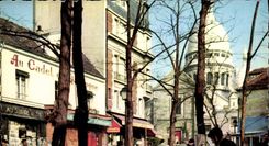 CPM Paris Montmartre La Place Du Tertre Et Le Sacre Coeur