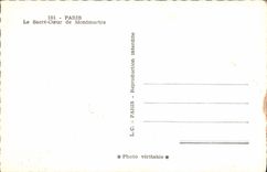 CPM Paris Le Sacre Corue De Montmartre