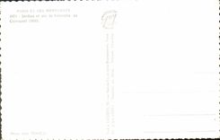 MODERN CARD Paris And Its Wonders Gardens And Arc de Triomphe Of the Carousel