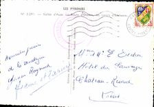 CPM Les Pyrenees Vallee D'Aure La Route D'Oredon Les Lacets d'Edelweiss