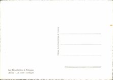 POSTAL MODERNA el benedictino tiene Fecamp Musee el cuarto gótico