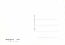 POSTAL MODERNA patio benedictino de la cañería de Fecamp