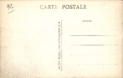 Bordes de Meudon Bellevue de la POSTAL de la VENDIMIA del Seine el muelle de descarga de la estación parisiense de los barcos de los barcos funiculares