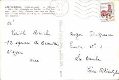 CPM Azay Le Rideau Le Chateau