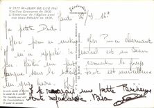 MODERN CARD St Jean De Luz Old women