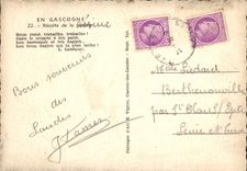 MODERN CARD In Gascogne Gem Folklore resin Collects