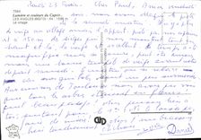 MODERN CARD Light And Colors Of Capcir Angles the Village