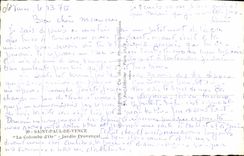 CPM Saint Paul De Vence La Colombe d'Or