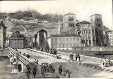 CPM Lyon D'Autrefois Le Pont Tilsitt