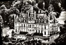 MODERN CARD Boursault Seen Air the Castle