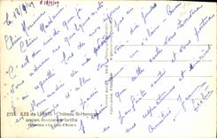 VINTAGE POSTCARD Islands De Lerins Castle St Honorat