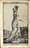 CPA Histoire Du Costume Costume parisien Rue de Rivoli