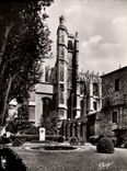 CPM Narbonne La Cathedrale St Just Et Jardin