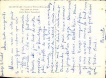 MODERN CARD Hendaye Border Spanish France Seen from In the Plane