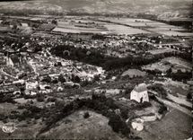 CPM St Julien Du Sault Vue Aerienne