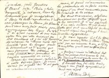 CPM Le Mont Blanc Vu De Geneve