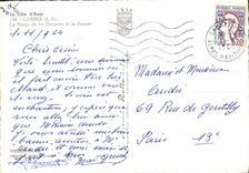 CPM Cote d'Azur Cannes La Plage De La Croisette Et Le Suquet