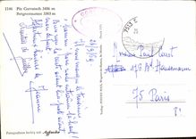 MODERN CARD Piz Corvatsch Bergrestaurant