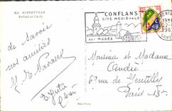 MODERN CARD Albertville Fen And Arly