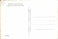 MODERN CARD Point Of Roz the Spur And the Lighthouse Of the Old woman