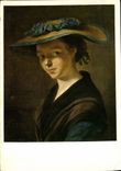 CPM Les Chefs Du Musee De Nancy Pierre Etienne Falconet Jeune fille au chapeau de paille