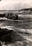 MODERN CARD in Pays Basque Biarritz Rocks And Point Of the Lighthouse
