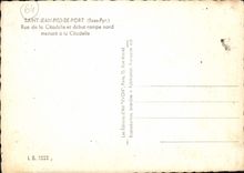 CPM Saint Jean Pied De Port Rue De La Citadelle Et Debut Rampe Nord