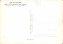 MODERN CARD In Auvergne Puy De Dome Seen Air Puys And the observatory