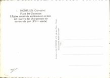 MODERN CARD Honfleur Places co. Catherine