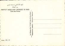 CPM Institut Musulman Mosquee De Paris Salle Des Prieres
