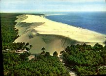 MODERN CARD Colors And Light Of France Basin Of Arcachon Large Dunes Of Pilat