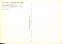 MODERN CARD Colors And Light Of France Basin Of Arcachon Large Dunes Of Pilat