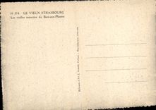 MODERN CARD the Strasbourg Old man Old Tanneries Of the Bath To the Plants