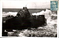 MODERN CARD Biarritz Storm Of the Rock Of the Virgin