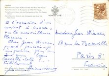 POSTAL MODERNA pez gordo Vecchio de Firenze