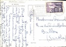 CPM Dinard La Plage Et Les Nouvelles Cabines