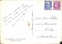 CPM Le Lioran Route Du Lioran Viaduc Sur La Cere