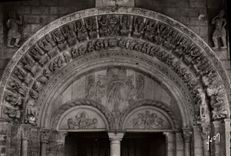 CPM Oloron Ste Marie Porche De La Cathedrale