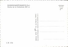 CPM Oloron Ste Marie Porche De La Cathedrale