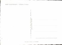 MODERN CARD Pays Basque the Church D' Ainhoa