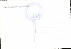 MODERN CARD Strassburg the Cathedral