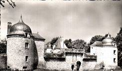 MODERN CARD Moncontour Castle Of the Trebry Key