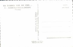 MODERN CARD France Seen Of the Sky Auderville Nose De Jobourg