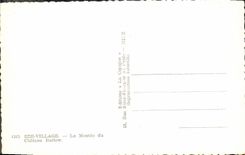 POSTAL MODERNA subida de la aldea de Eze del castillo de Barlow