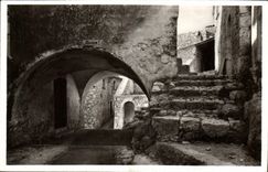 POSTAL MODERNA aldea de Eze la cámara acorazada vieja