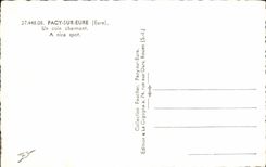 MODERN CARD Pacy On the Eure a Charming Corner